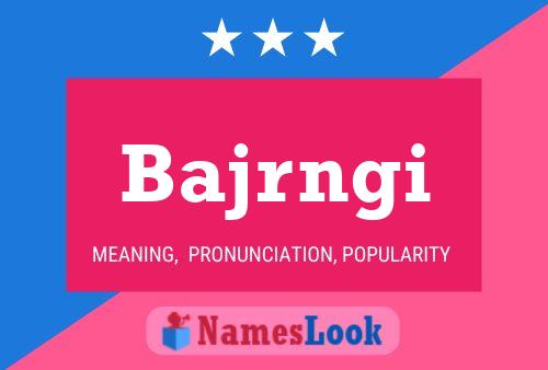 Bajrngi Name Poster