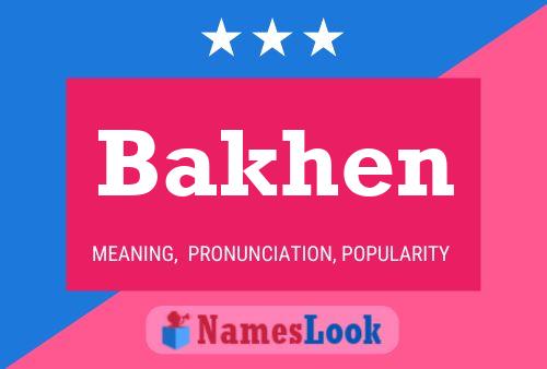 Bakhen Name Poster