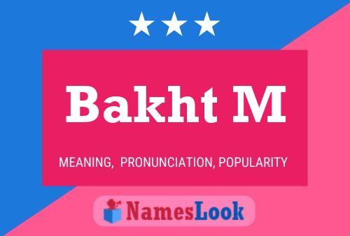 Bakht M Name Poster