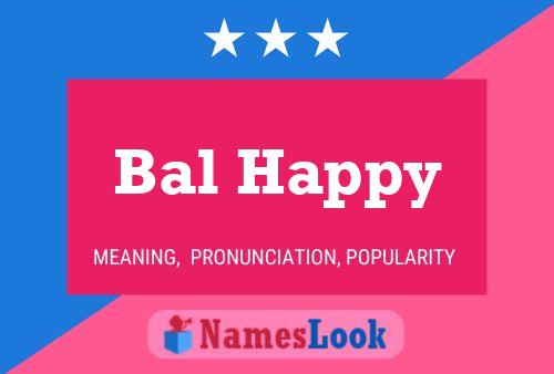 Bal Happy Name Poster