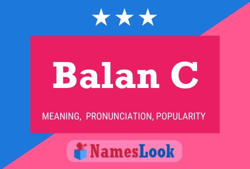 Balan C Name Poster