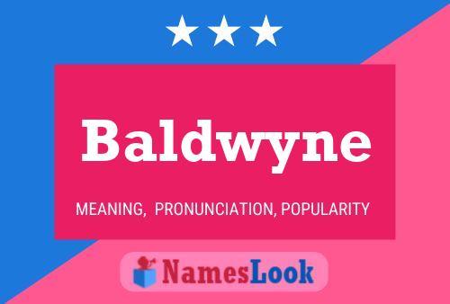 Baldwyne Name Poster