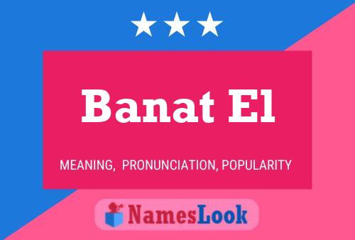 Banat El Name Poster