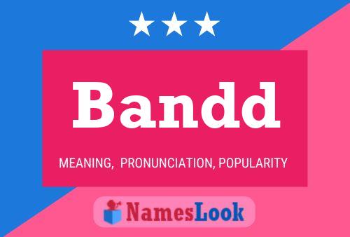 Bandd Name Poster