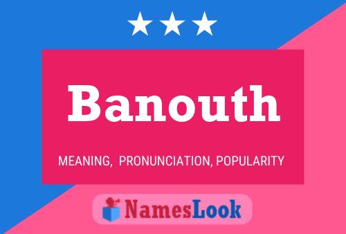 Banouth Name Poster