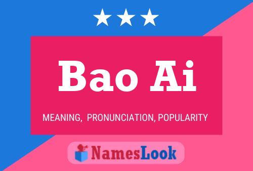 Bao Ai Name Poster