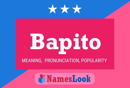 Bapito Name Poster