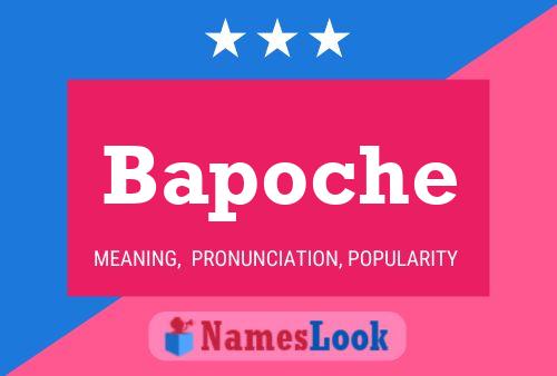 Bapoche Name Poster