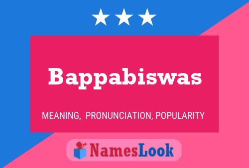 Bappabiswas Name Poster