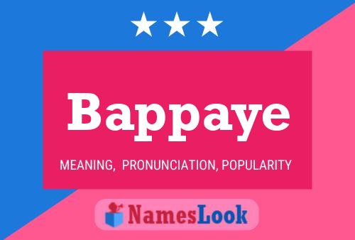 Bappaye Name Poster