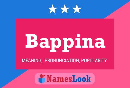 Bappina Name Poster