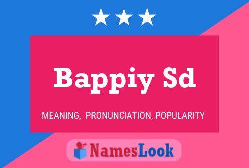 Bappiy Sd Name Poster