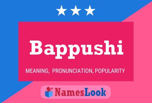 Bappushi Name Poster