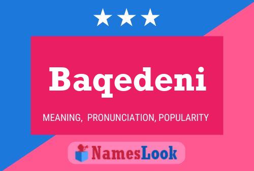 Baqedeni Name Poster