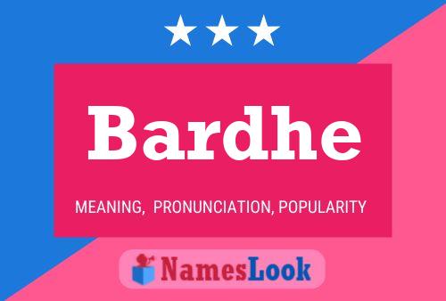 Bardhe Name Poster