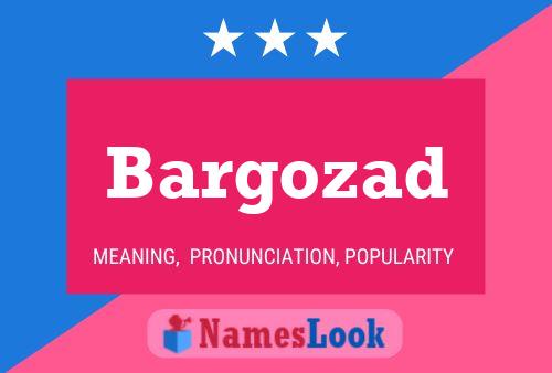 Bargozad Name Poster