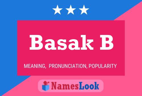 Basak B Name Poster