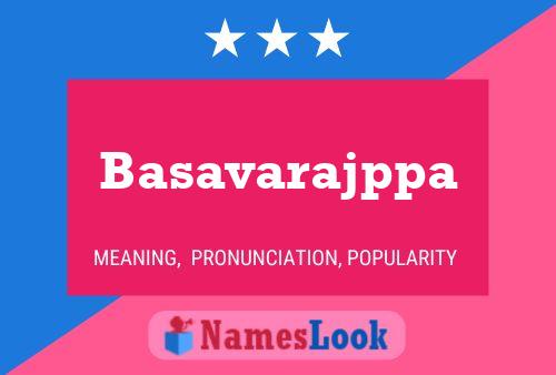 Basavarajppa Name Poster