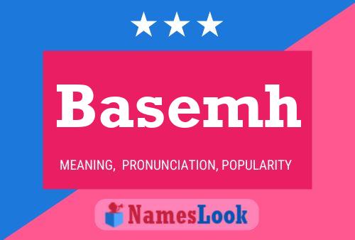 Basemh Name Poster