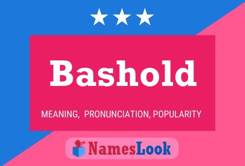 Bashold Name Poster