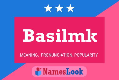 Basilmk Name Poster