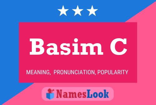 Basim C Name Poster