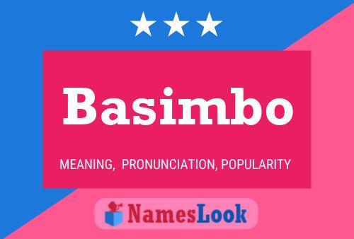 Basimbo Name Poster