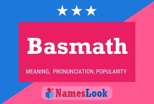 Basmath Name Poster