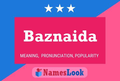 Baznaida Name Poster