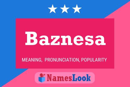 Baznesa Name Poster