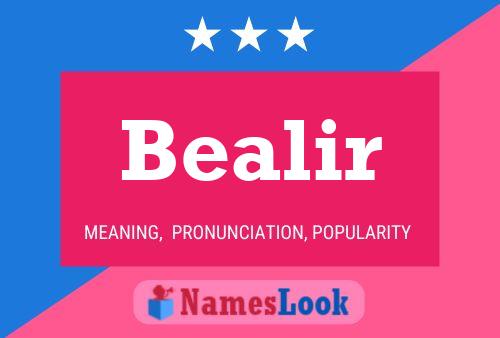 Bealir Name Poster