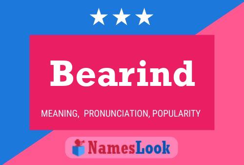 Bearind Name Poster