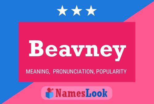 Beavney Name Poster