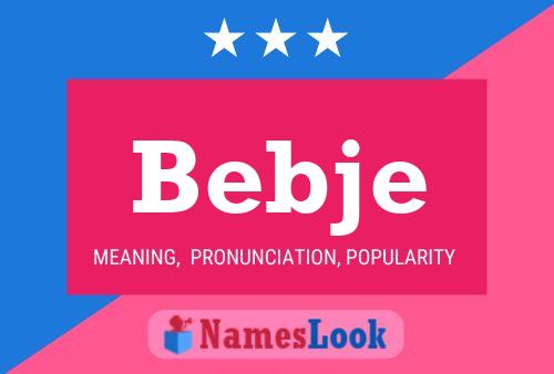 Bebje Name Poster