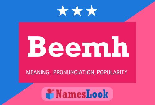 Beemh Name Poster