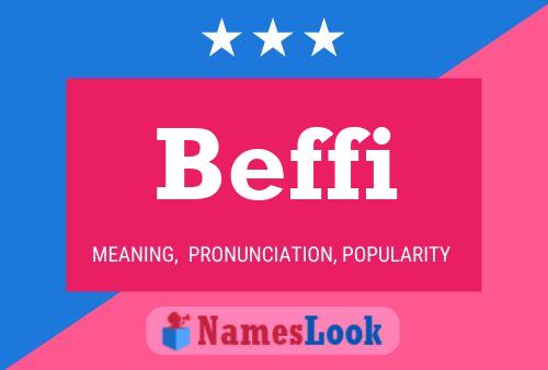 Beffi Name Poster