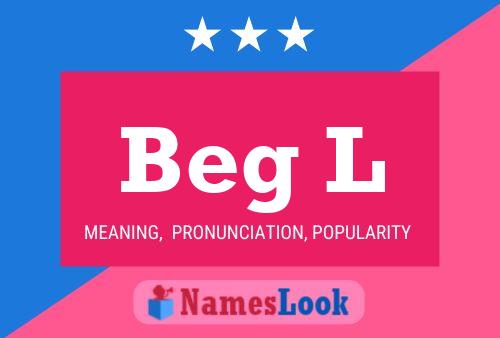 Beg L Name Poster