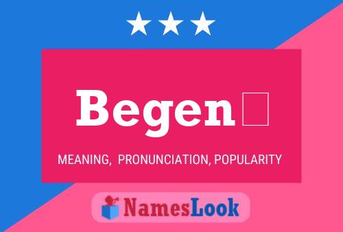 Begenç Name Poster