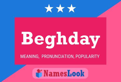 Beghday Name Poster