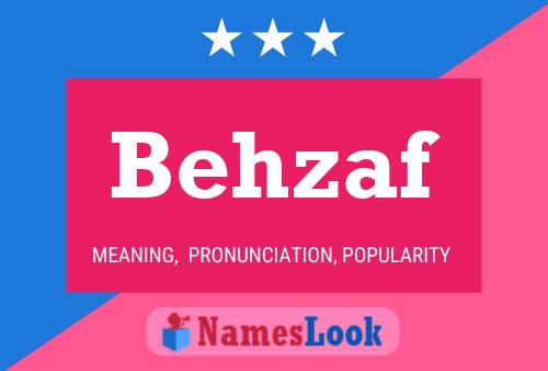 Behzaf Name Poster