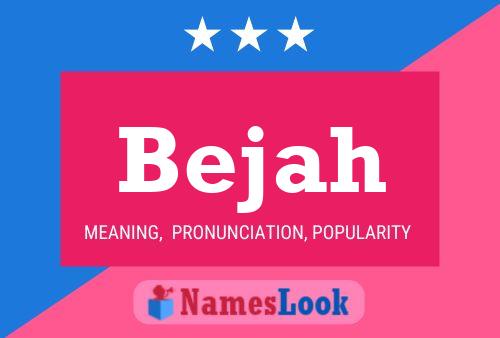 Bejah Name Poster