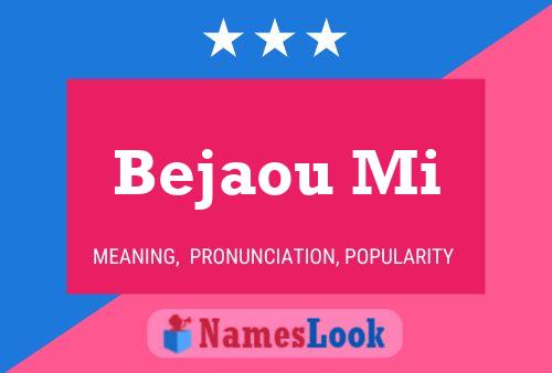 Bejaou Mi Name Poster