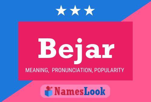 Bejar Name Poster