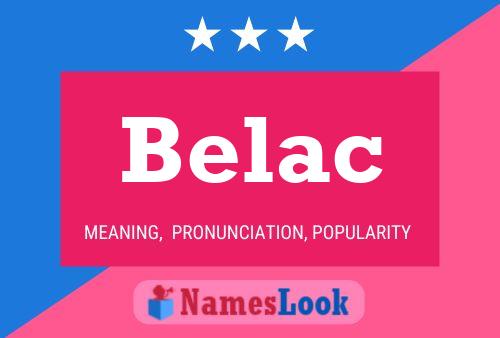 Belac Name Poster