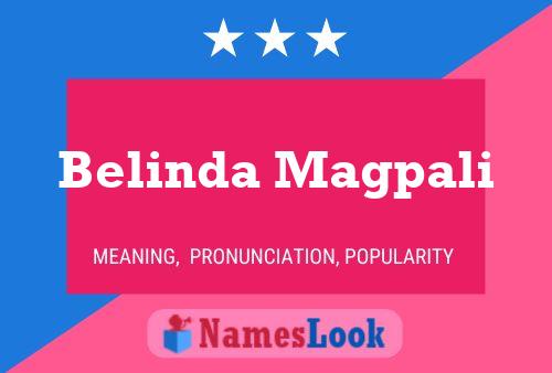 Belinda Magpali Name Poster