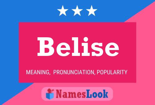 Belise Name Poster