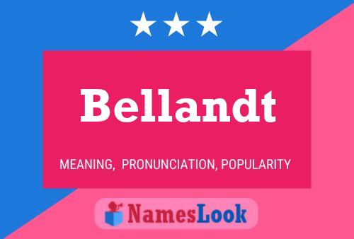 Bellandt Name Poster