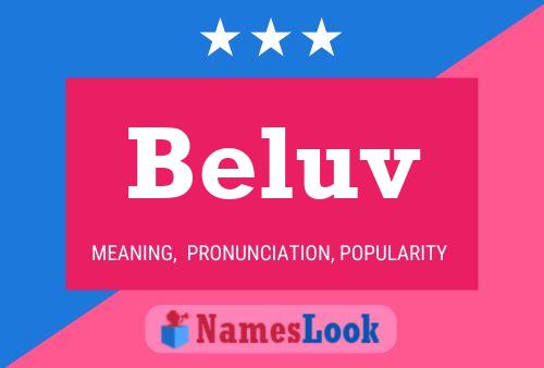 Beluv Name Poster