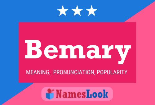 Bemary Name Poster