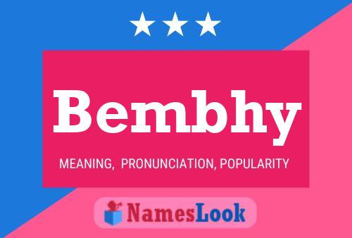 Bembhy Name Poster